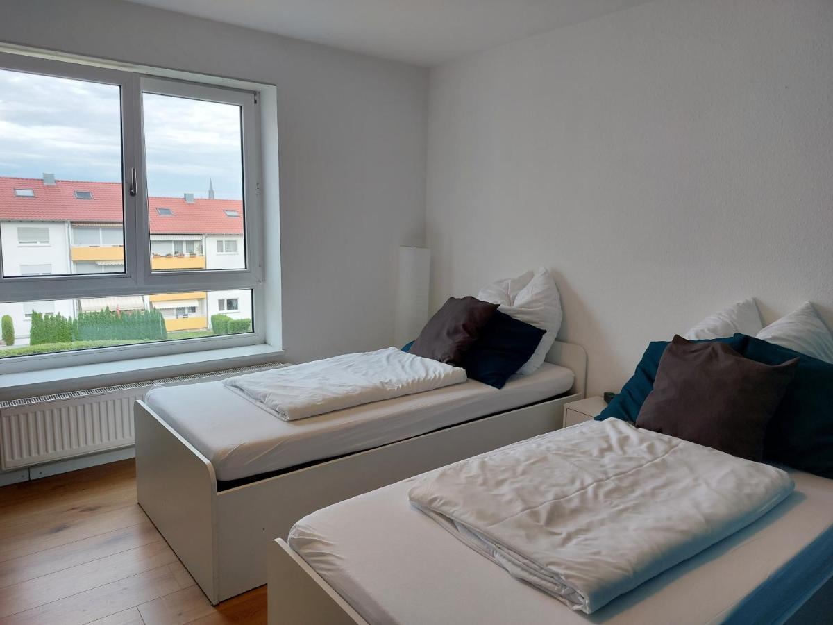 Rooftop Apartments - Doppelzimmer In Gemeinschaftsunterkunft Ulm Dış mekan fotoğraf